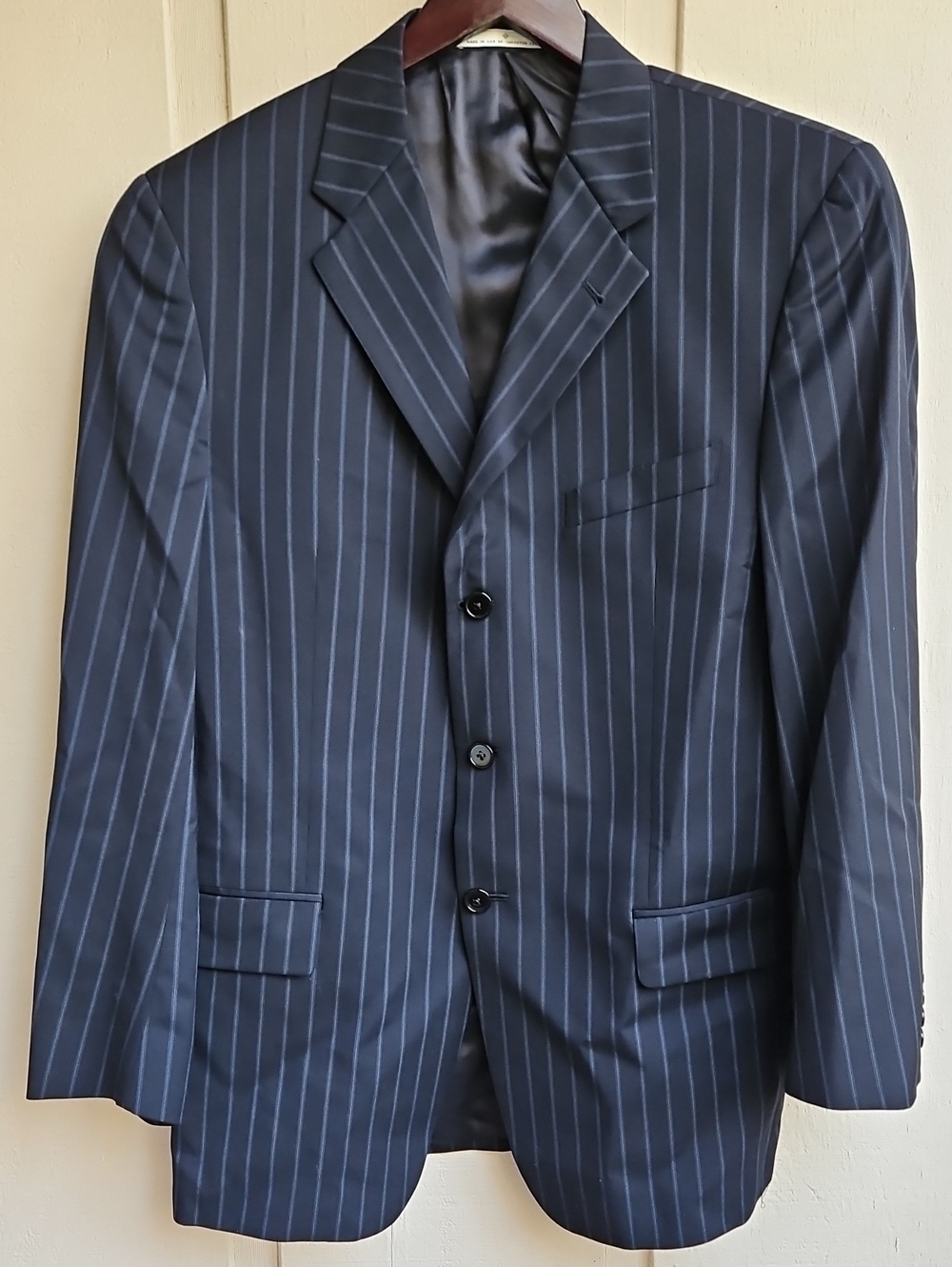 Nordstrom Navy Pinstripe Suit Jacket